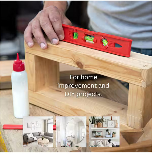 9 in. Magnetic Bubble Vial Torpedo Level