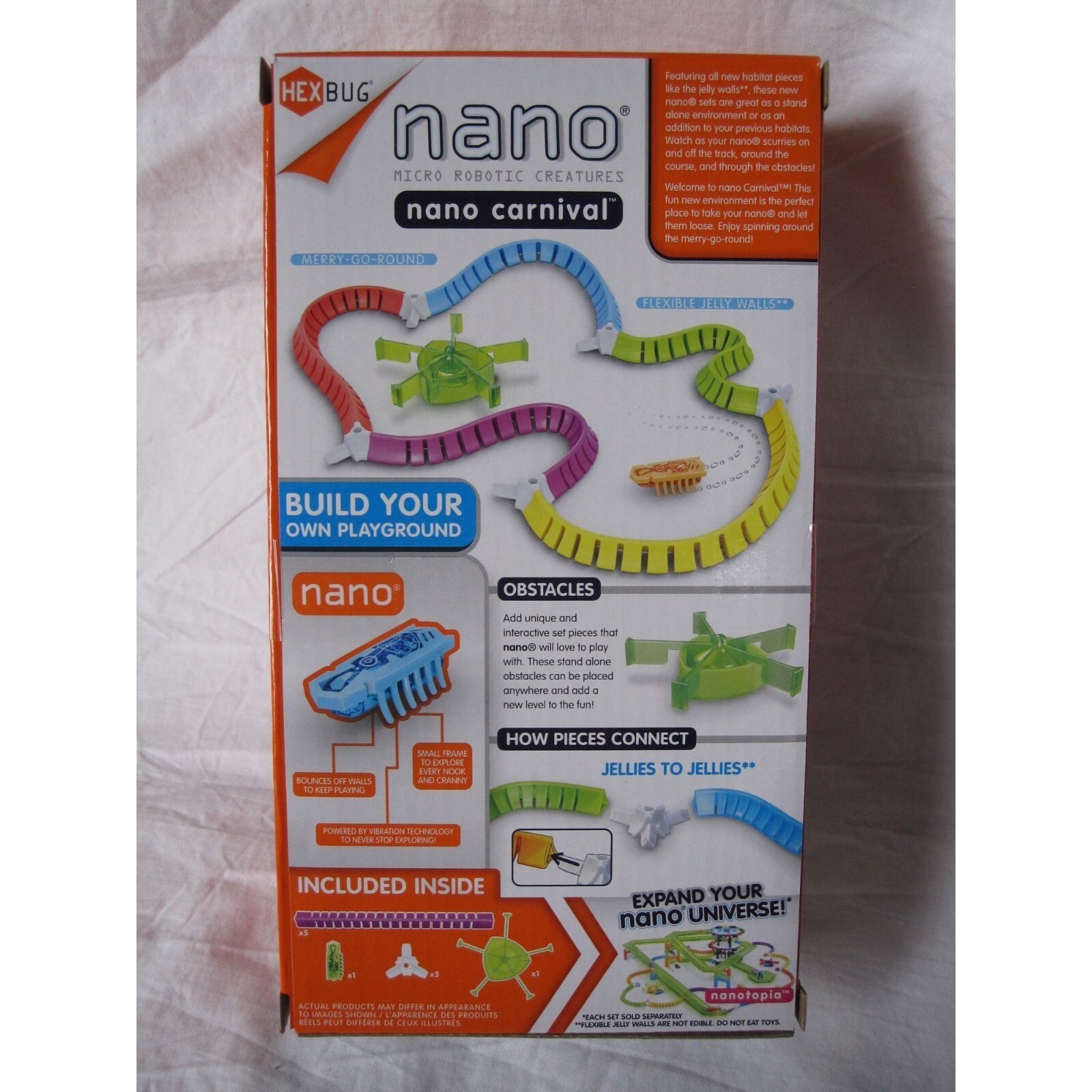 NEW Nano Micro Robotic Creatures Hex Bug Educational Learning Toy Merry Go Round