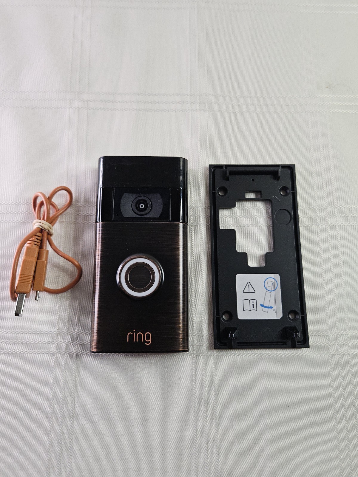 Ring Video Doorbell 2nd Gen Wireless READ!