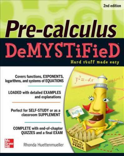 Pre-calculus Demystified, Second Edition - Paperback - GOOD