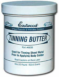 Eastwood 1lb Jar Tinning Butter Handy Flux Auto Tools And Supplies Tinning Metal