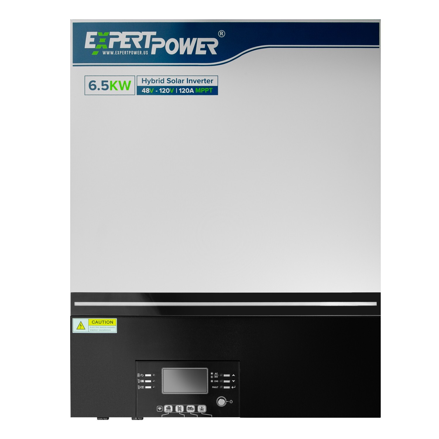 ExpertPower 6500w 48v Off-grid Hybrid Inverter W/120A MPPT solar charger & Wi-Fi
