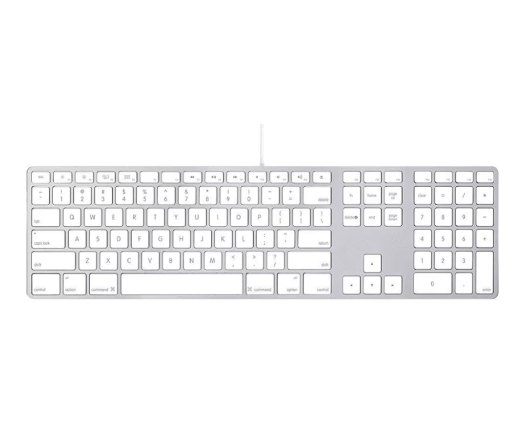 🍏Replacement KEYS Apple Wired Keyboard A1243 Individual Key Cap + Hinge Switch