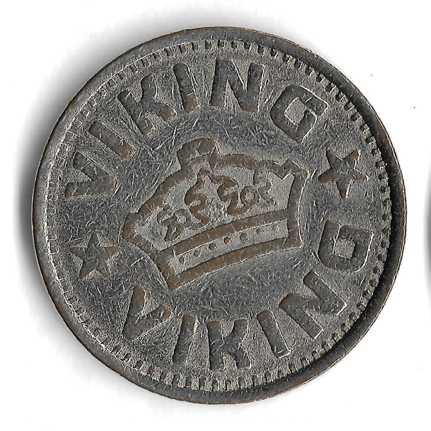 Generic Viking Arcade Game Amusement Token
