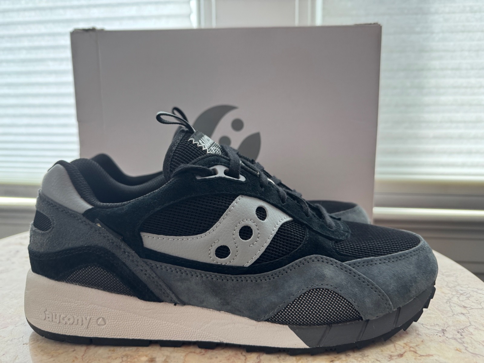 Saucony Originals Shadow 6000 GTX GORE-TEX® Black Men's Shoes S70786-3