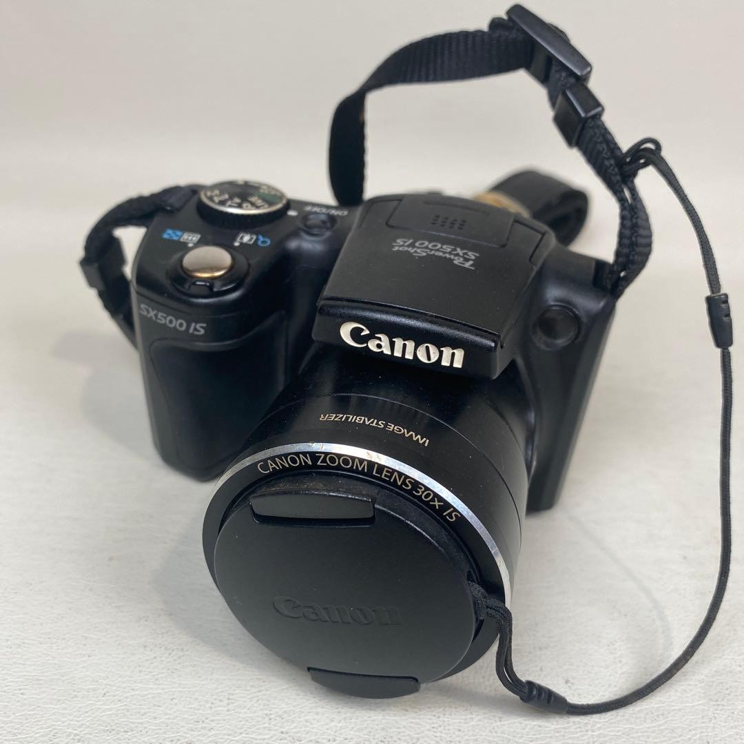 Canon SX500is Digital Camera Compact Tested with Battery LCD Burn