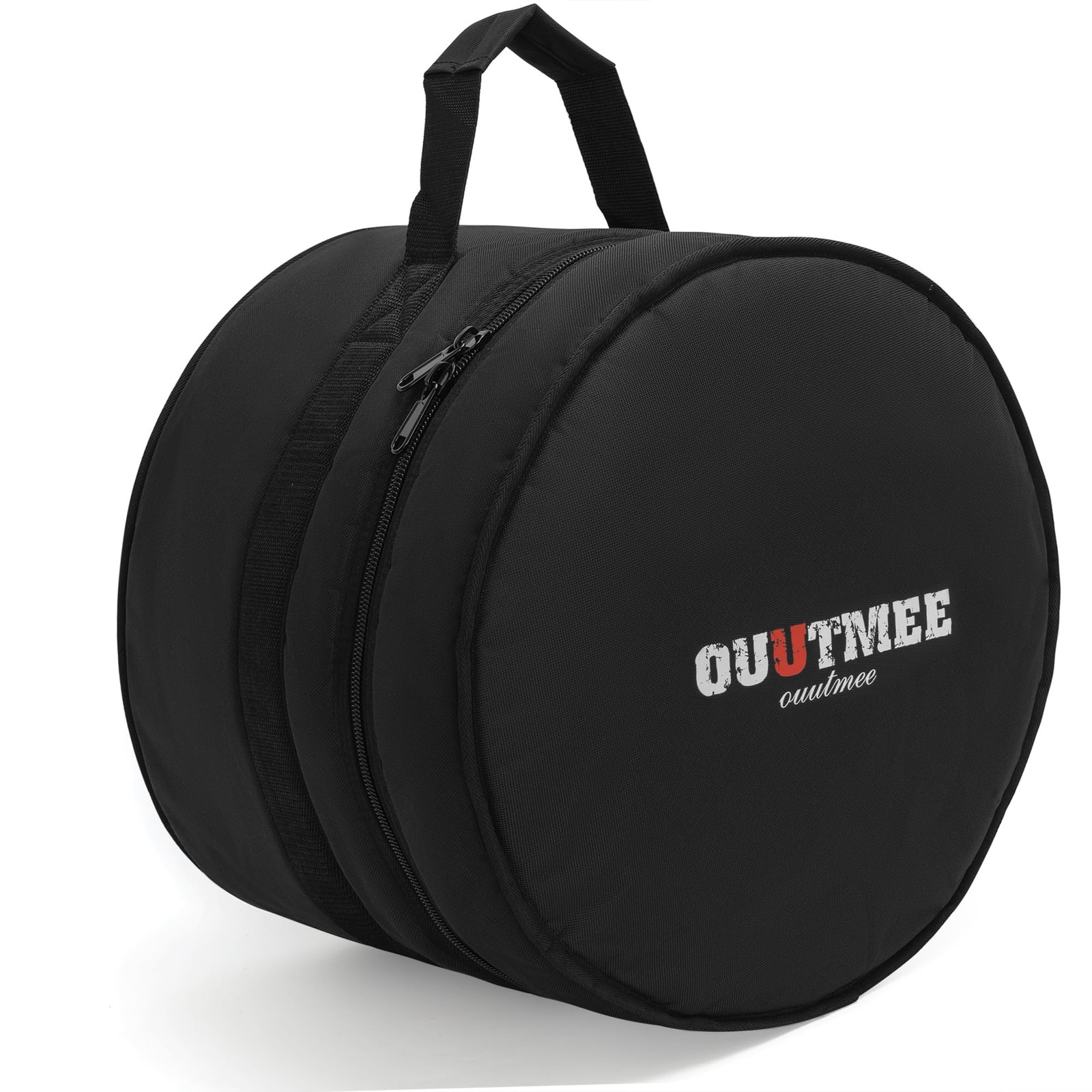 OUUTMEE Tom Drum Bag For Tom 14"x12", 10mm Thick Padded Travel Drum Case