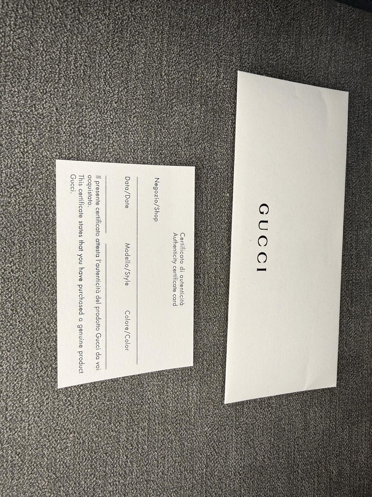 Gucci Rx Glasses (frame only) GG1858O 001