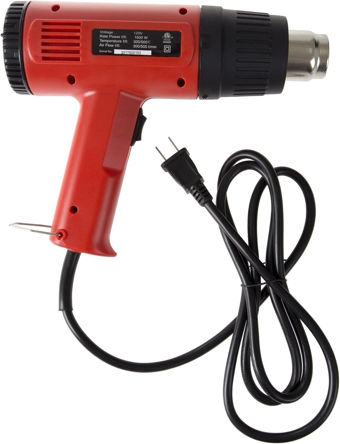 Stalwart  Dual Temperature Heat Gun 1500 Watt 120V Heating Gun Tool By Stalwart