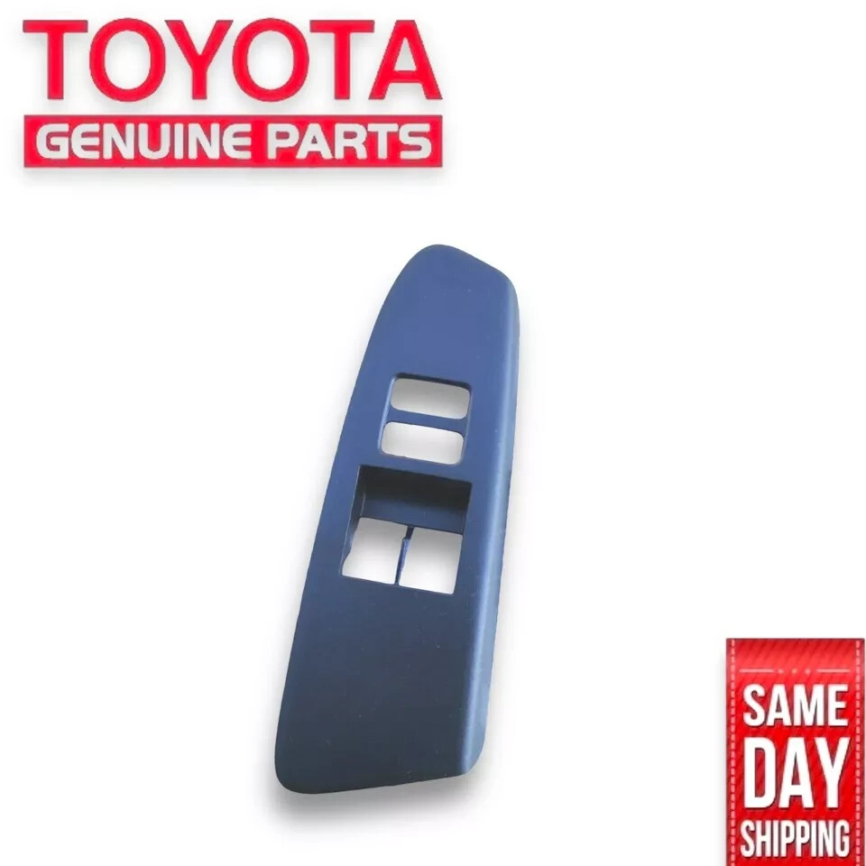12 - 15 TOYOTA TACOMA DRIVER LEFT MASTER WINDOW SWITCH BEZEL TRIM BLACK OEM NEW