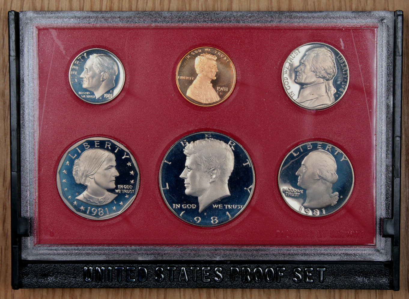 1981 S Proof Set - US Mint - OGP