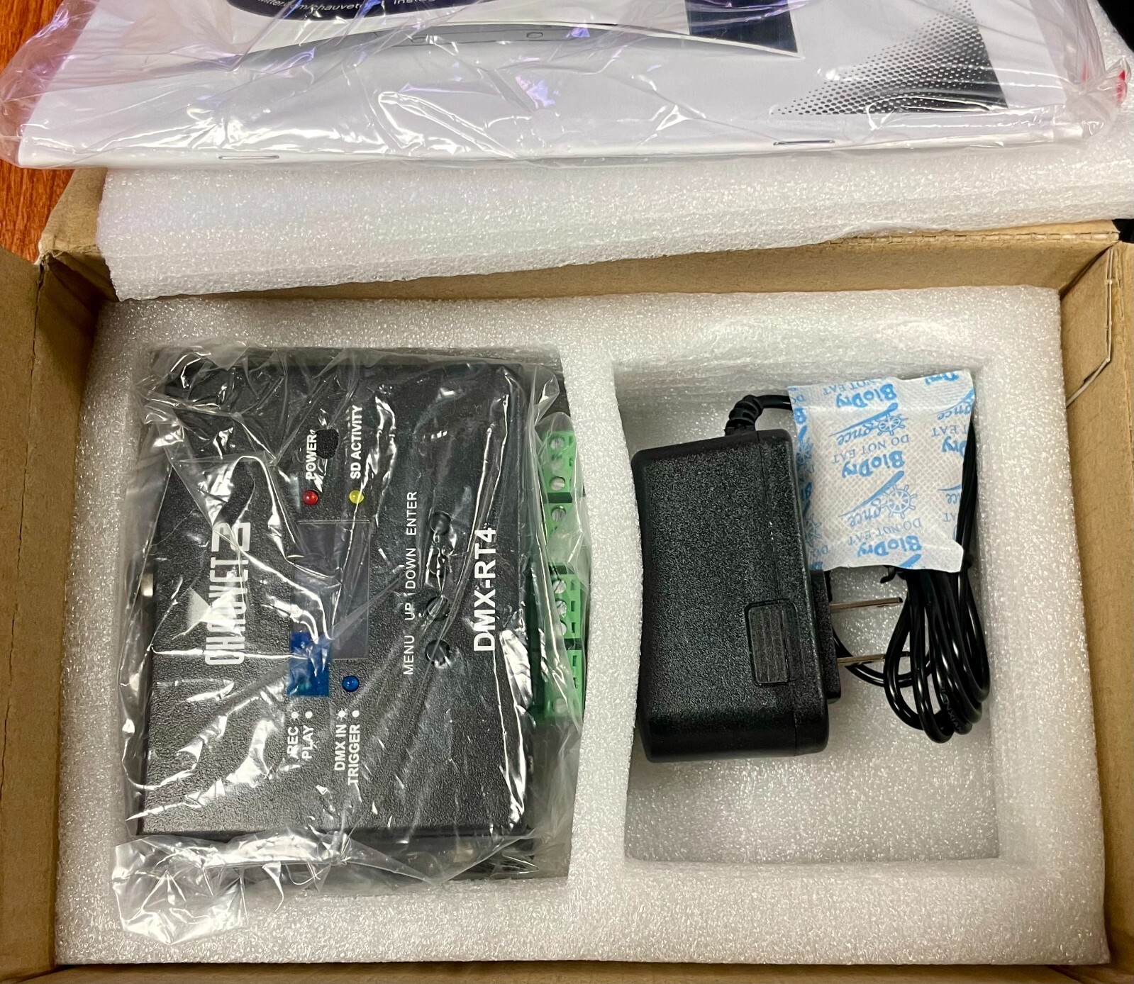 Chauvet DJ DMX-RT4 Compact DMX Recorder