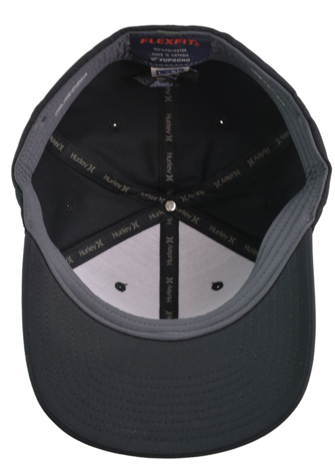 Hurley One & Only Primary Logo H2O-Dri Flex Black L/XL Hat