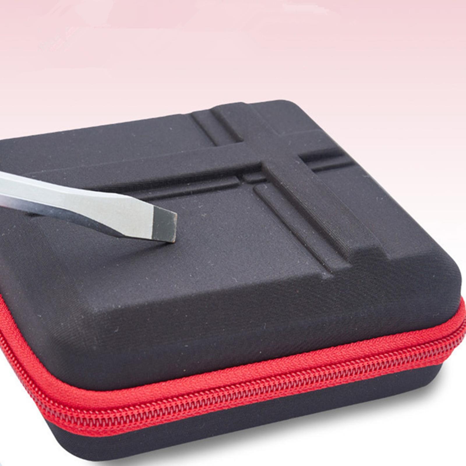 8 Slots Camera Lens Filter Protective Storage Case Pouch Bag Wallet W/ Strap y