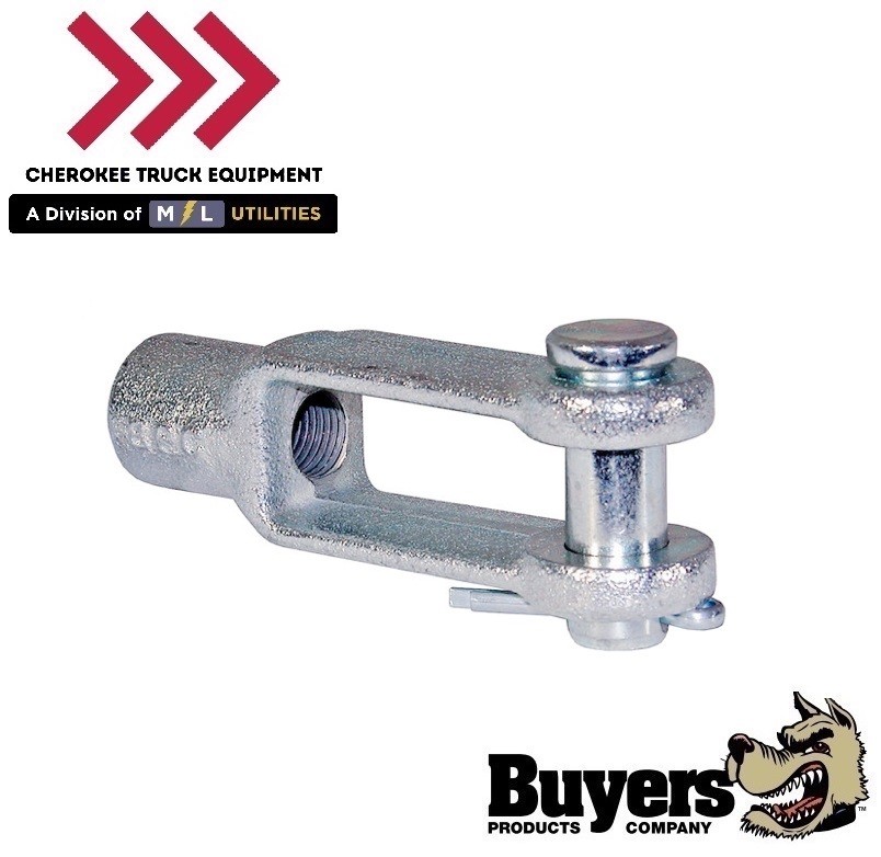 Buyers Products B27086ANFZKT 1/2" Clevis w/ Pin & Cotter Pin Kit-Zinc Plated