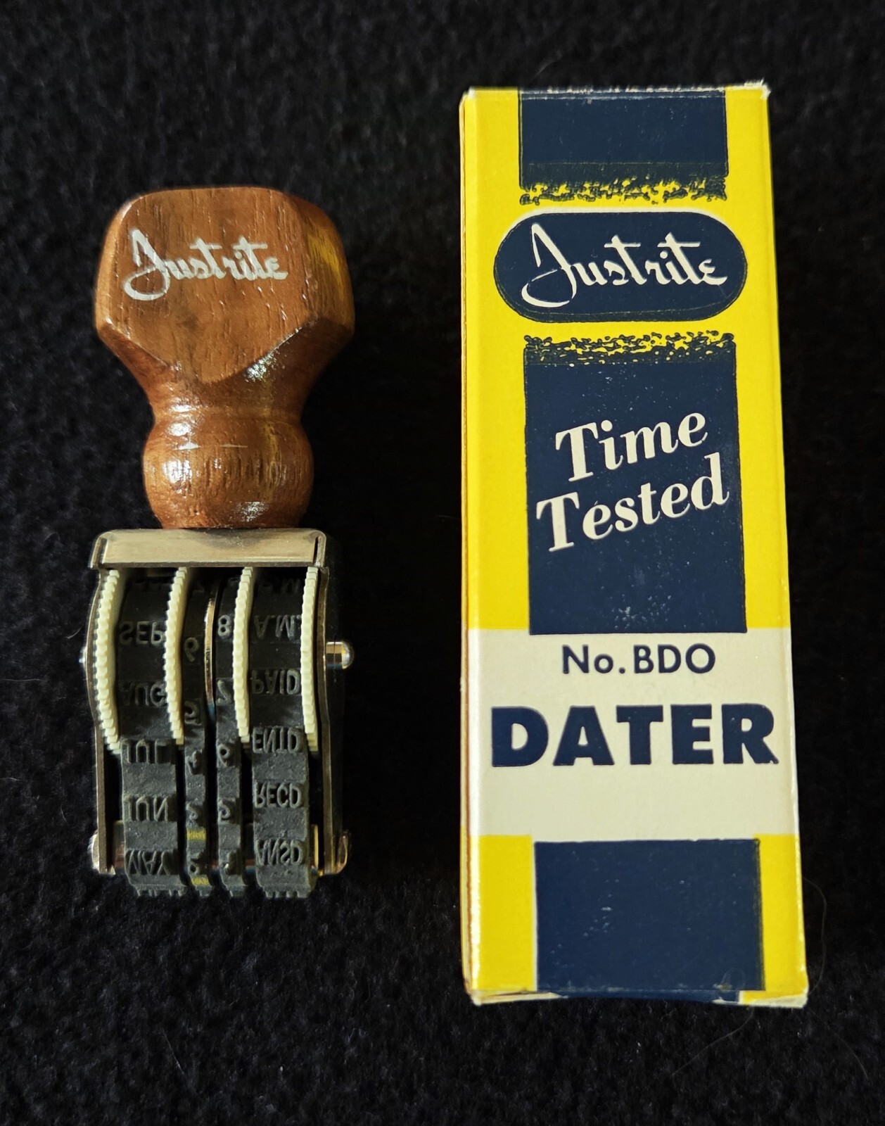 Just Rite Stamper Model BDO Metal Wood