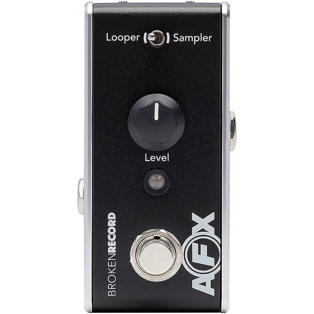 Fishman AFX Broken Record Looper/Sampler Electric Guitar Effects Pedal Black