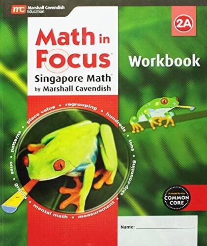 Math in Focus: Singapore Math: Student Workbook, Book A Grade 2 - ACCEPTABLE