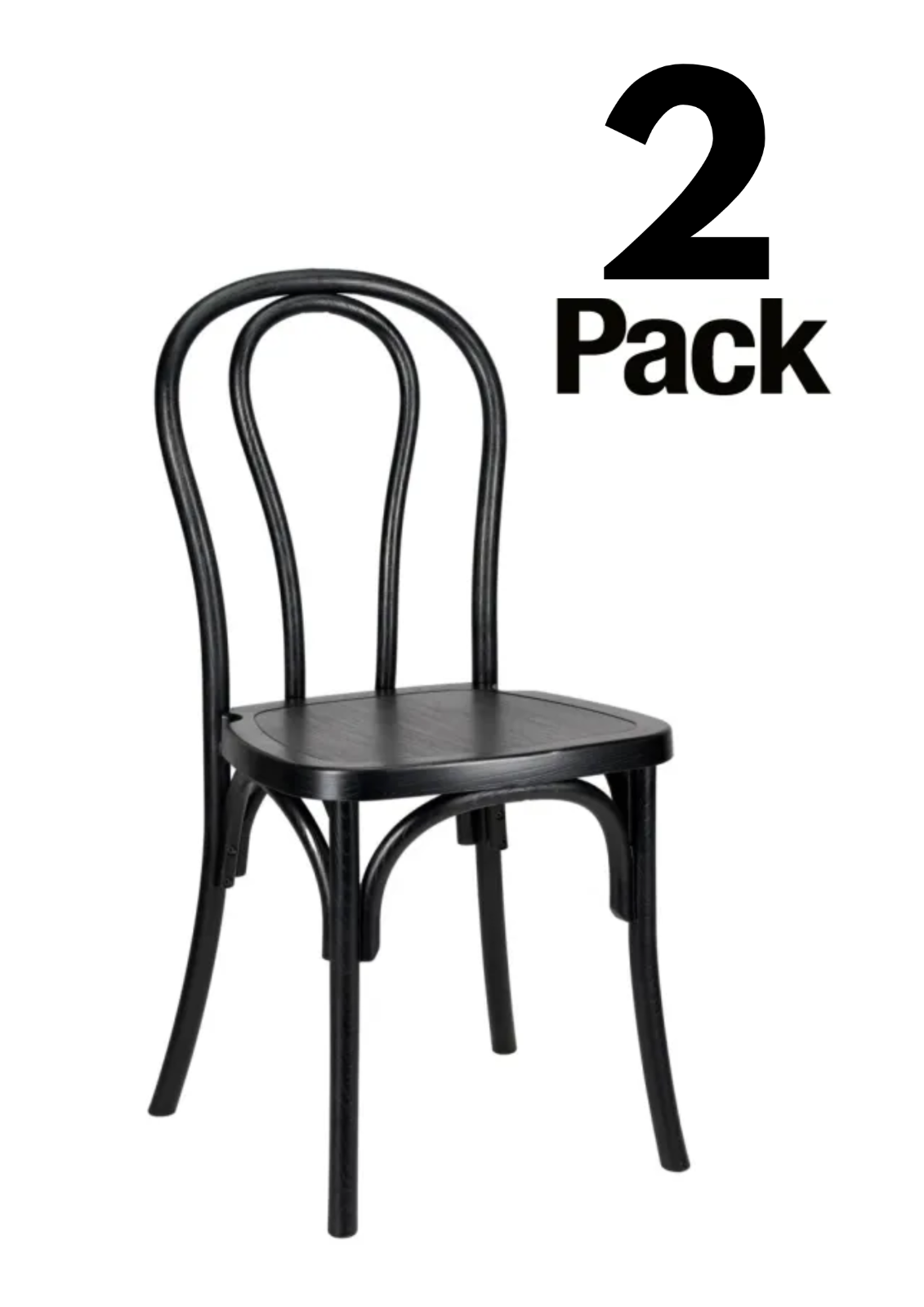 Bentwood Resin Chair by Chivari, 2 Chair Bundle by Chivari