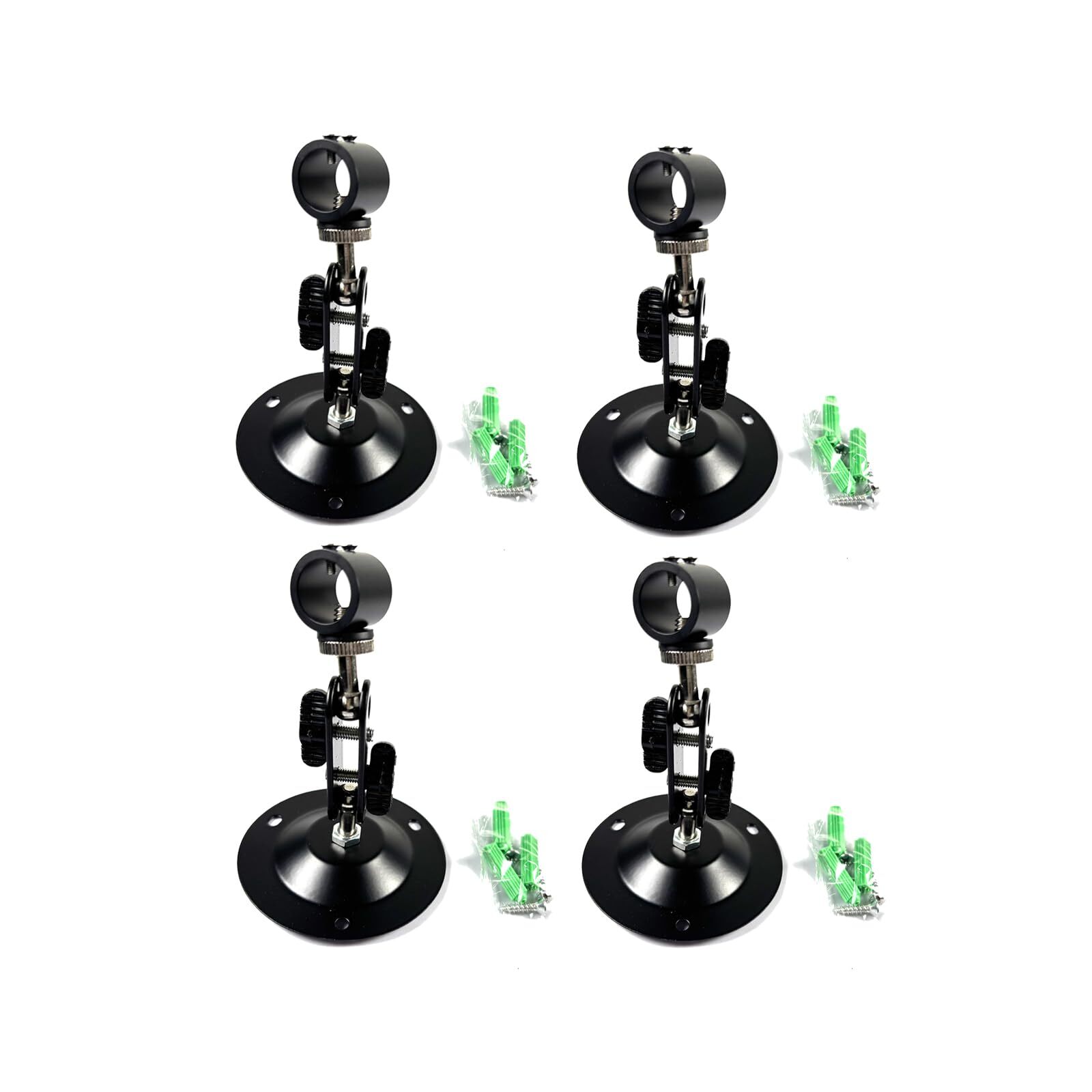 Laser Module Bracket 360-Degree Adjustable Positioning Bracket 16mm 4-Pack Bl...