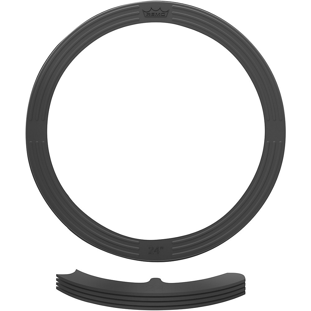 Remo External Sub Muff'l Bass Drum System 24 in. Black