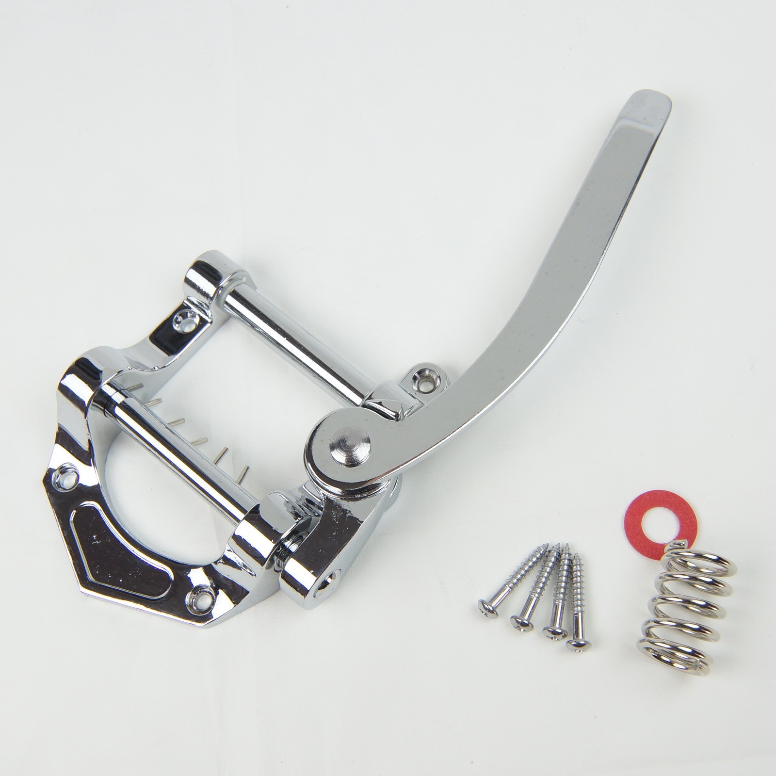Chrome Tremolo Bridge Vibrato Tailpiece for Jazz Electric Guitar Tune-O-Matic