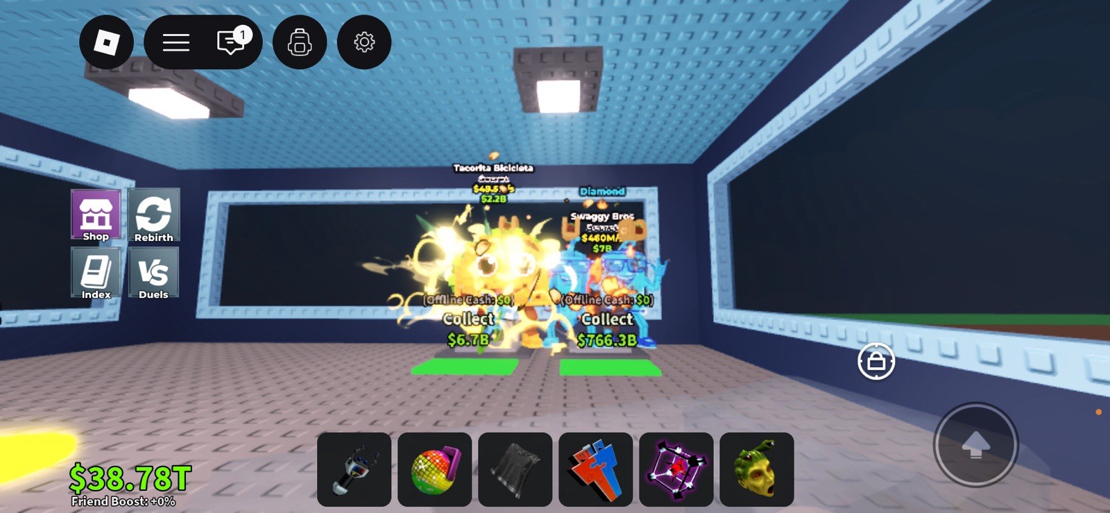 Roblox Diamond Swaggy Bro Tacorita Bicicleta Game Item Asset Virtual Collectible