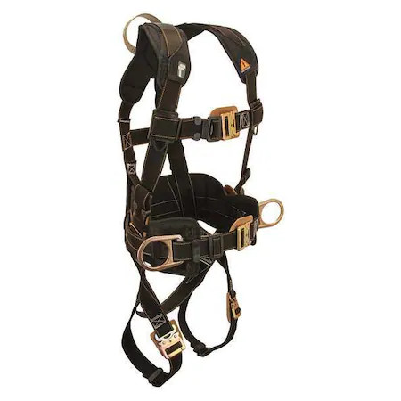 Falltech 8081Xl Arc Flash Full Body Harness For Hot Work, Xl, 425 Lb.,