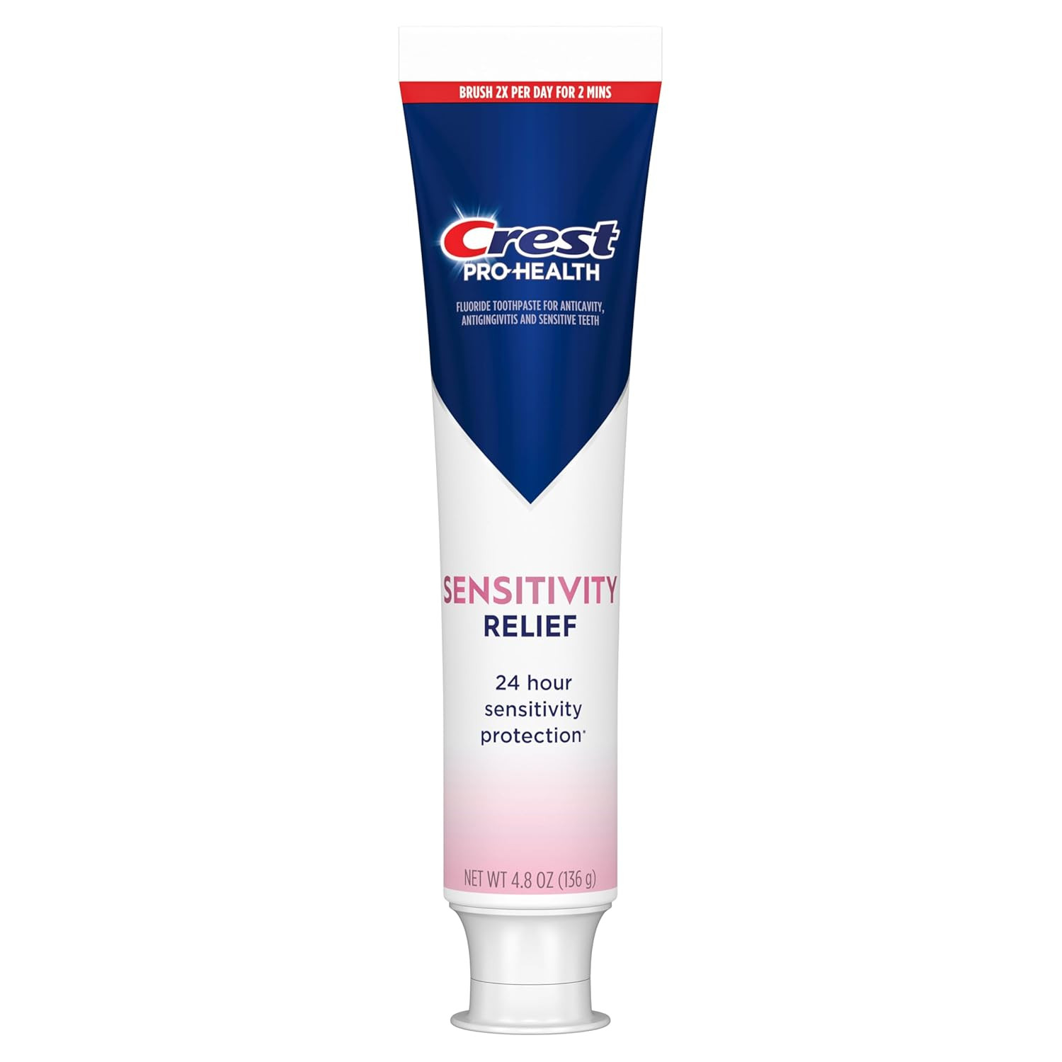 Sensitivity Toothpaste 4.8 Oz (3 Pack), Relieves Sensitivity, Strengthens Gum...