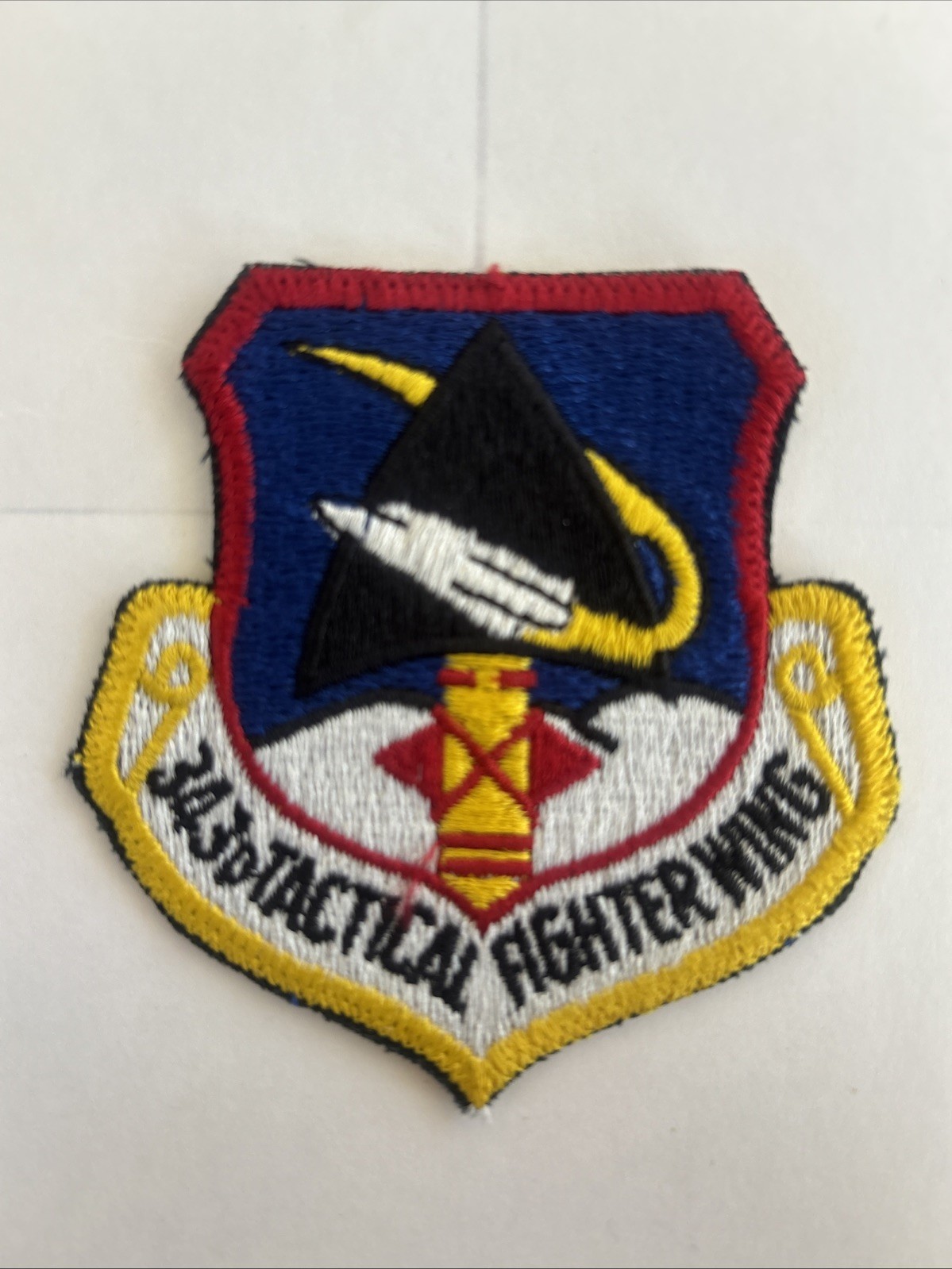 70s 343rd TAC FIGHTER GROUP patch Possibly Vietnam 322