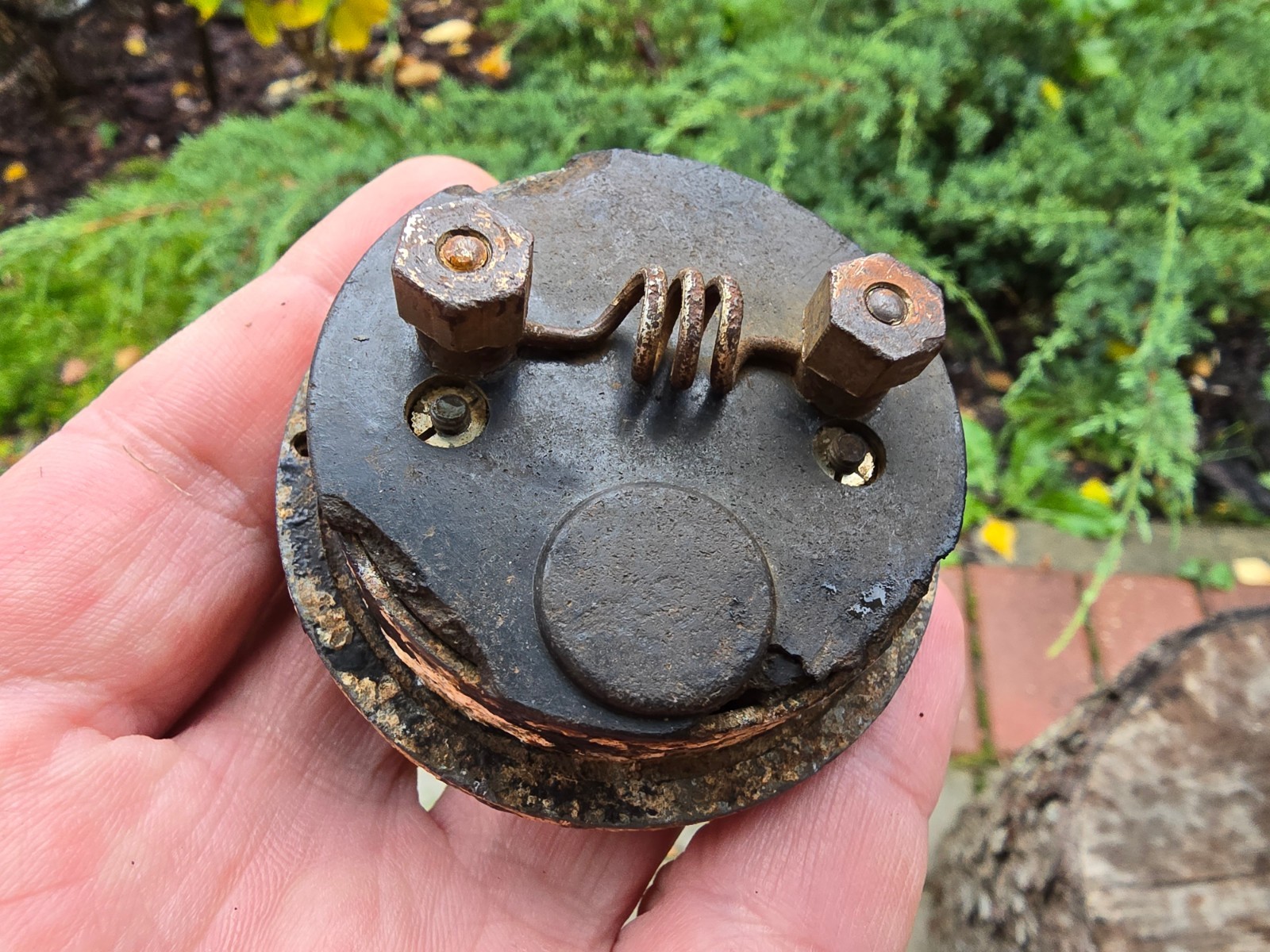 WW2 Accessories from the German bunker relic.