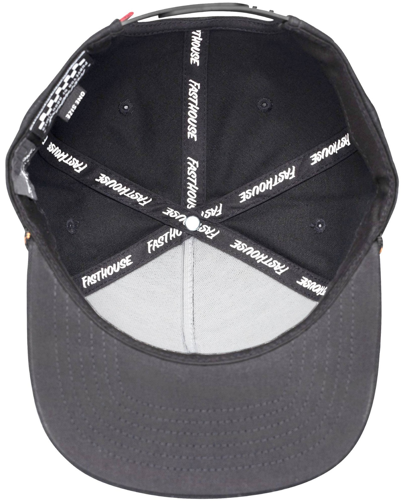 Fasthouse Krest Snapback Hat Black