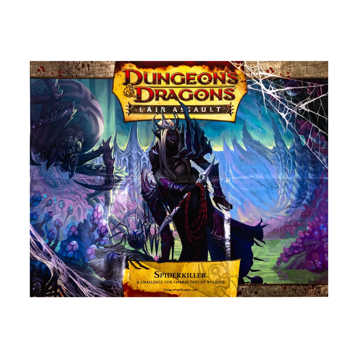 WotC D&D 4e Lair Assault - Spiderkiller Poster Bag VG+