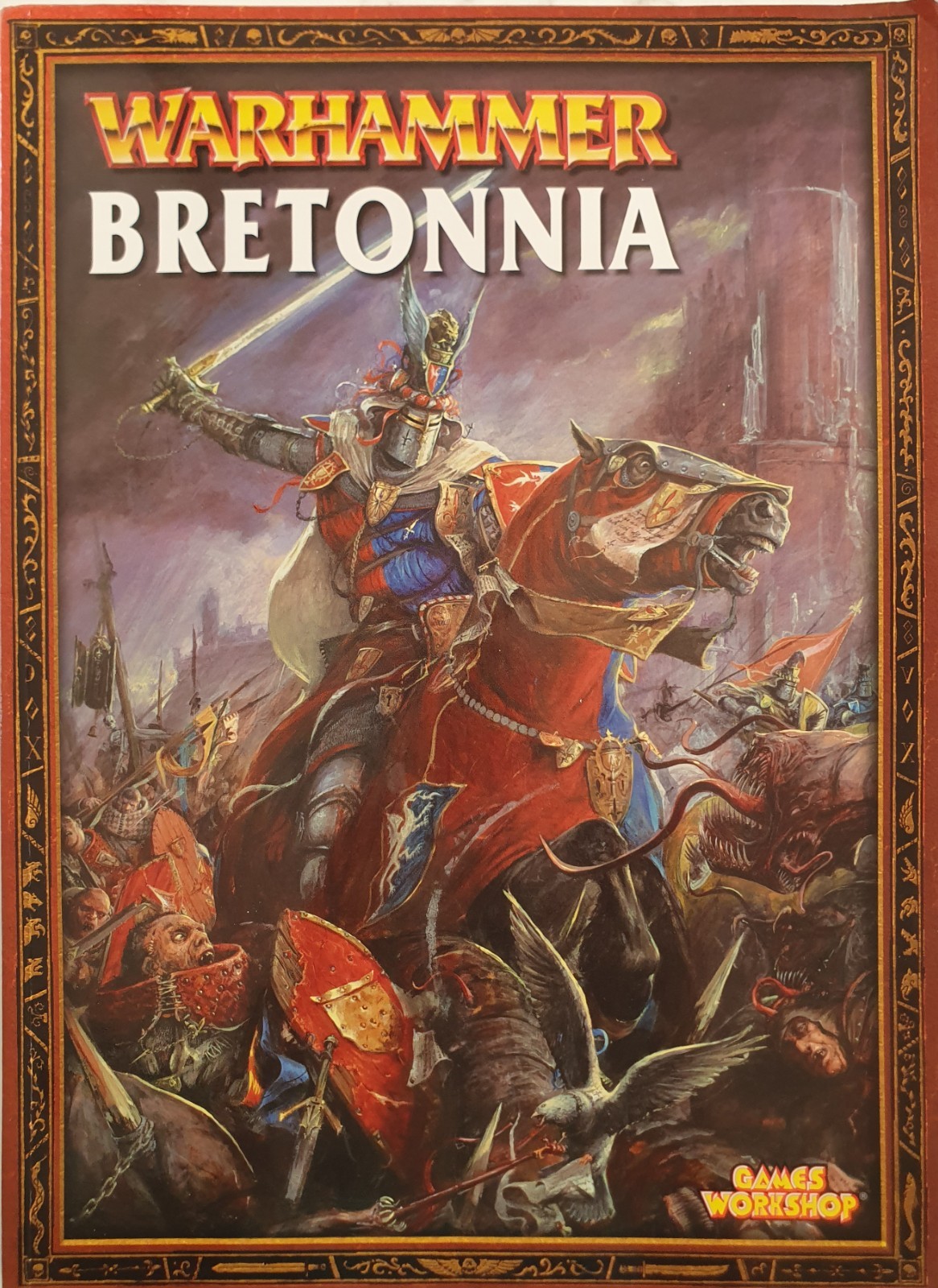 Warhammer Bretonnia Codex Army Rule Book 2003- Excellent Condition