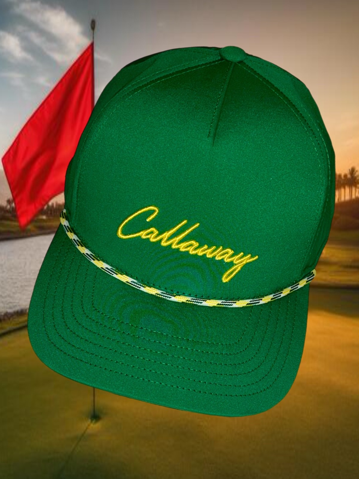 CALLAWAY GOLF 2026 Birdie Putt ROPE SNAPBACK SPORTS HAT, O/S FITS ALL- Mint NWT!
