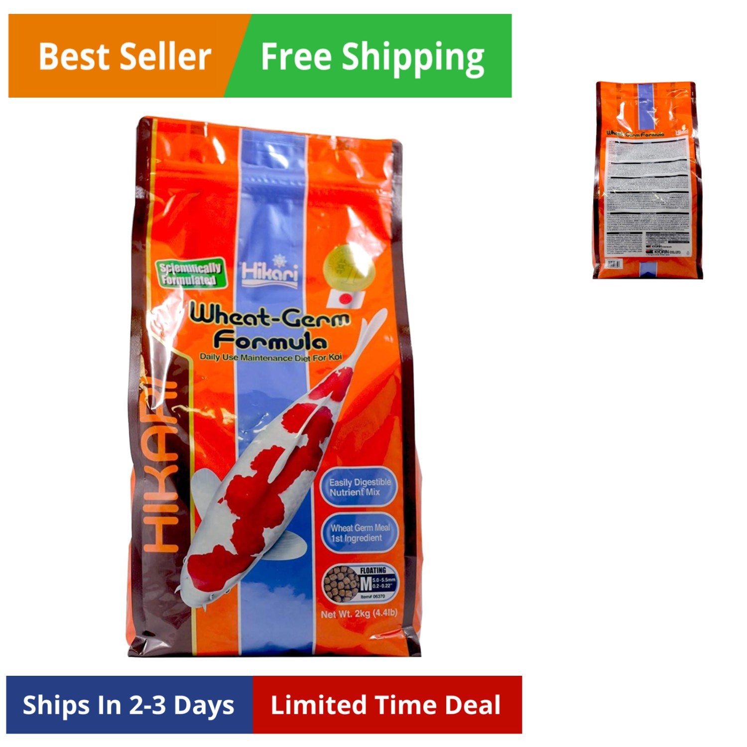 Inc Wheat Germ 4.4lb, Medium