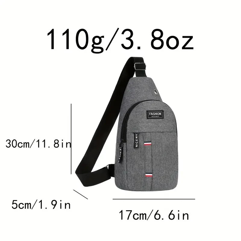USED TWICE GENERAL MERCHANDISE CROSS BAG GRAY