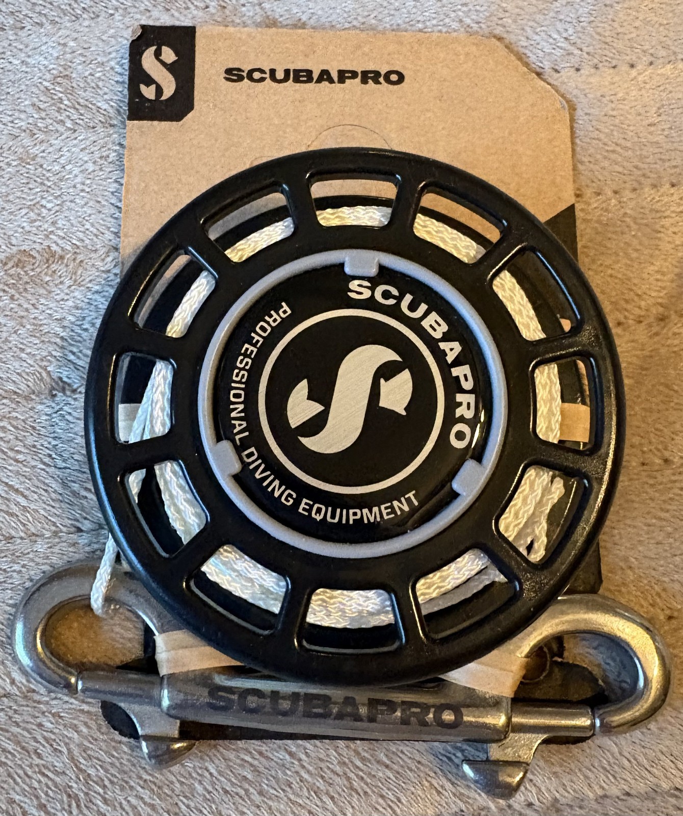 SCUBAPRO S-TEK SPINNER SPOOL 100ft LINE... CAVE Wreck Tech