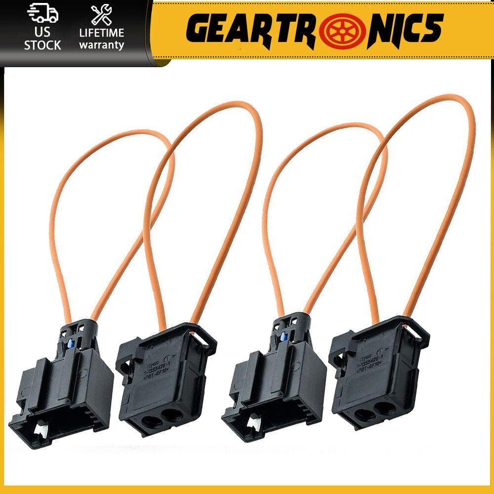 4x MOST DIAGNOSTIC KIT FIBER OPTIC LOOP BYPASS MALE & FEMALE FOR BMW MERCEDES