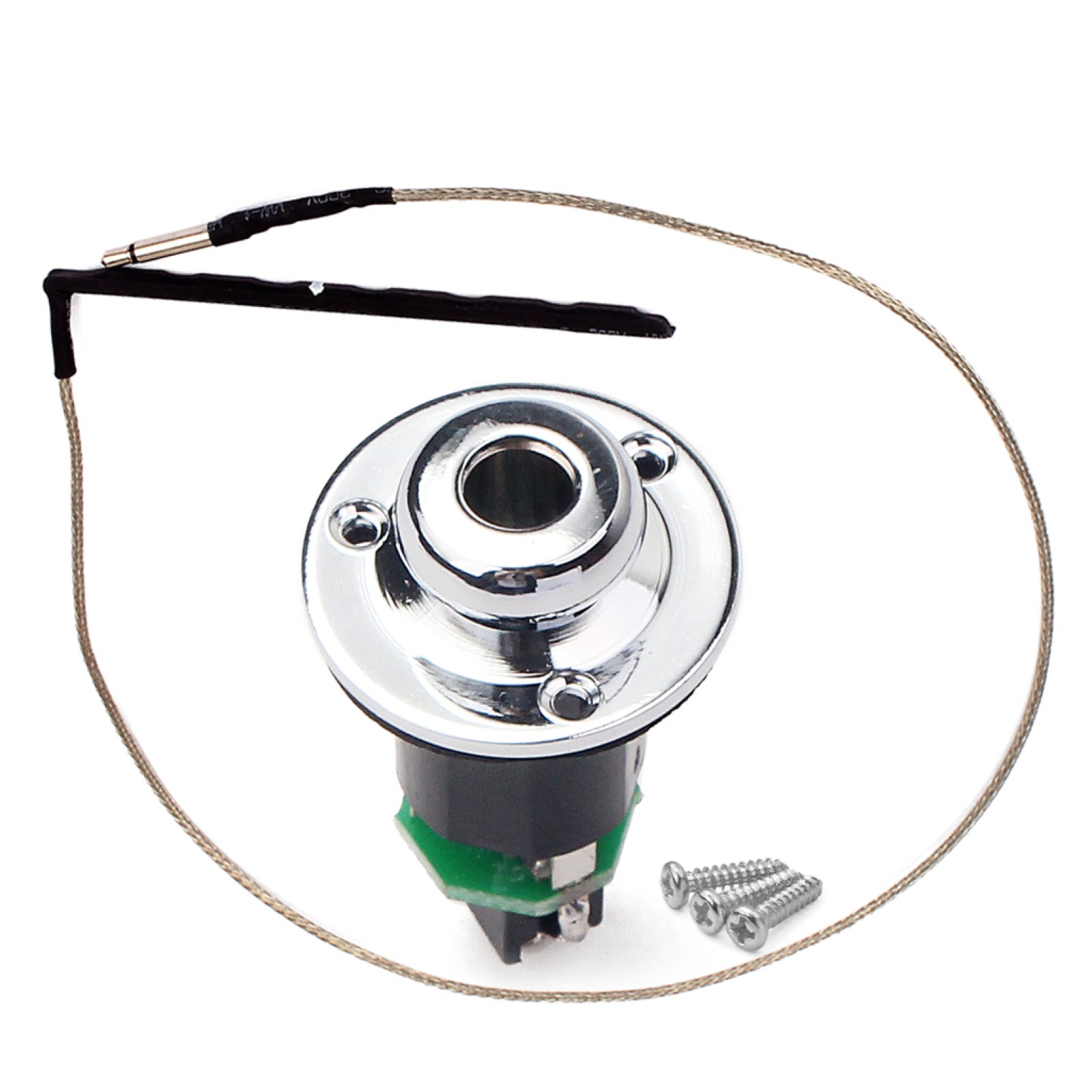 2.5mm Plug 70mm Acoustic Guitar Piezo Pickup Under Saddle Output End Pin Jack c