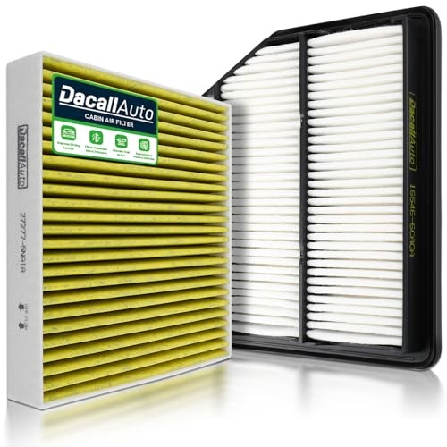 Engine & Cabin Air Filter Combo Set for Nissan Altima (2.5L Only) 2019 2020