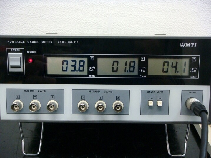 MTI HM-315 Three axis magnetic field measurement system