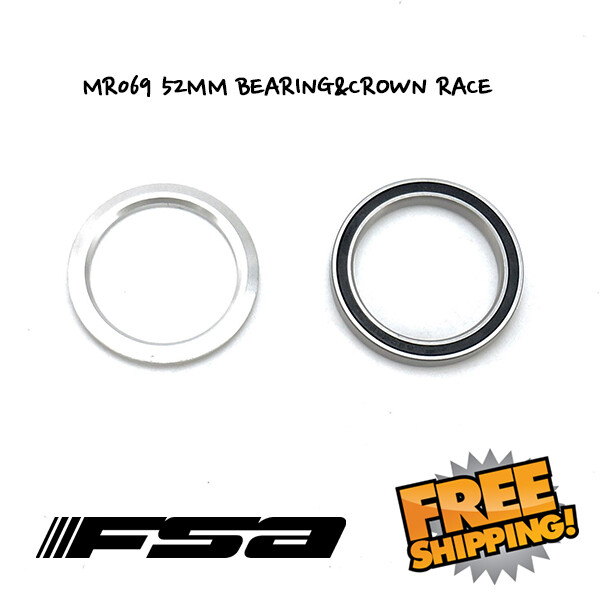 FSA MR069 headset 52mm Bearing&Crown Race Replacement for FSA Xtreme Pro 1.5