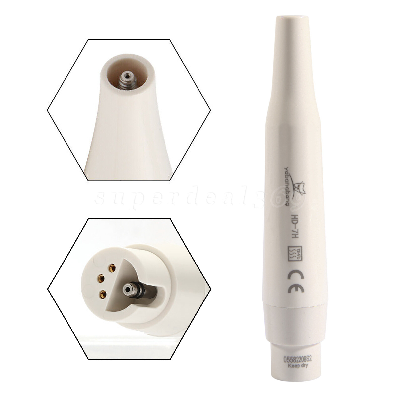 Dental Ultrasonic Piezo Scaler Handpiece HD-7H Fit for SATELEC DTE NEW