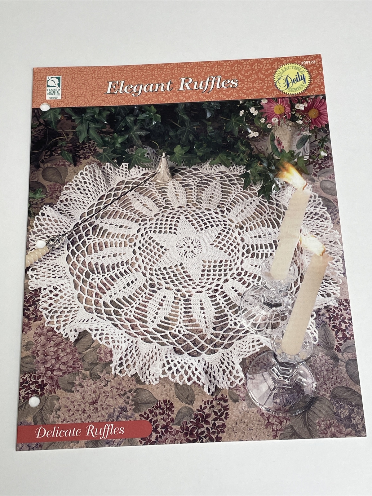 Delicate Ruffles Elegant Ruffles Crochet Doily Pattern House of White Birches