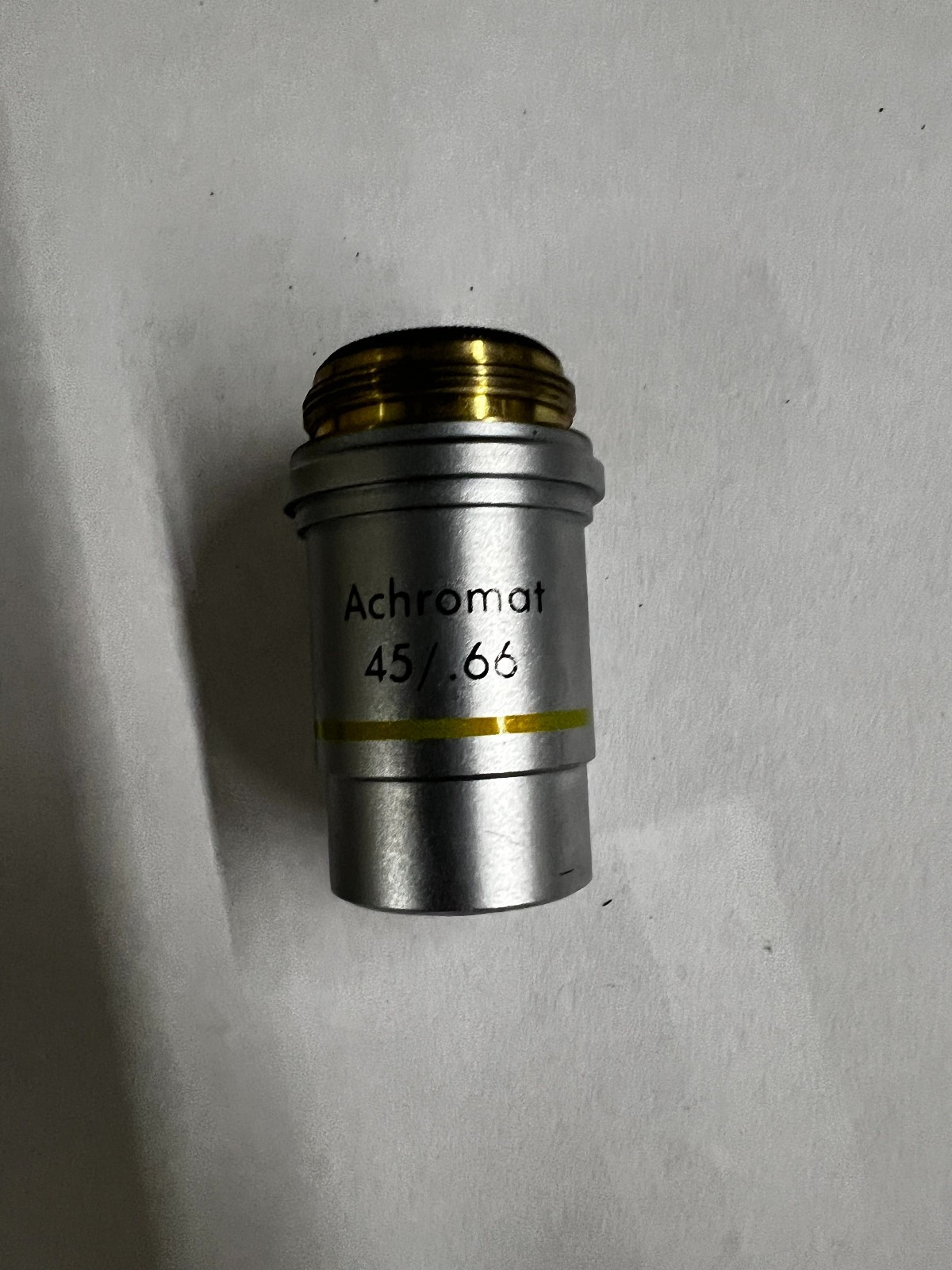 Reichert 45/.66 Oil Microscope Objective Lens