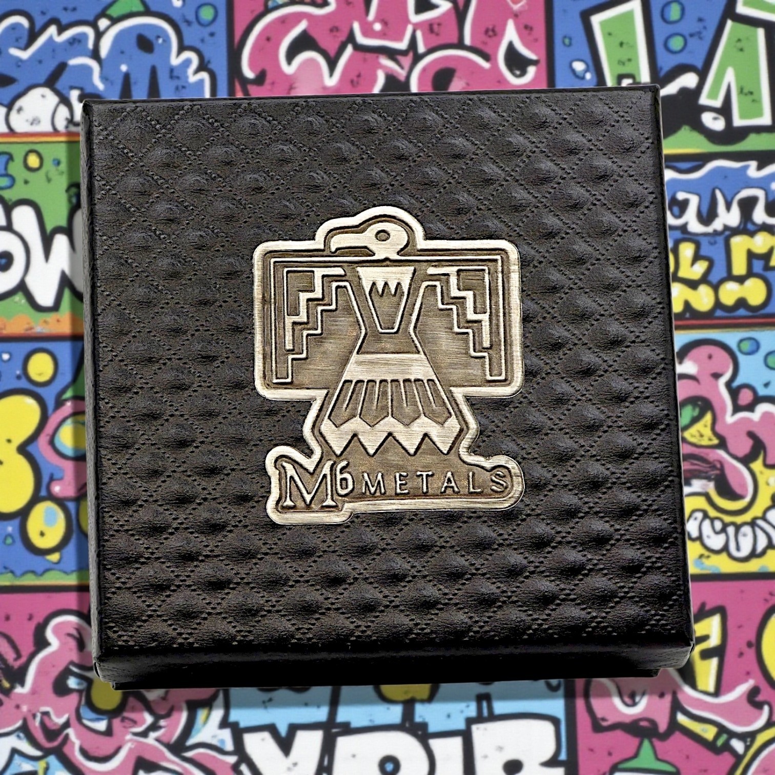M6 Metals 'TSA-CHO' - 1.86 ozt .999 Fine Silver Sculpture Pour w/ COA + Sticker