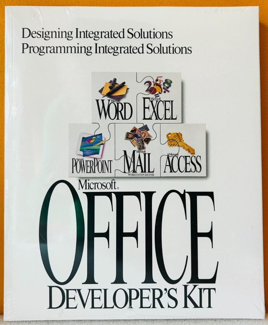Microsoft Office Developer Kit Designing/Programming Integrated Solutions Manual
