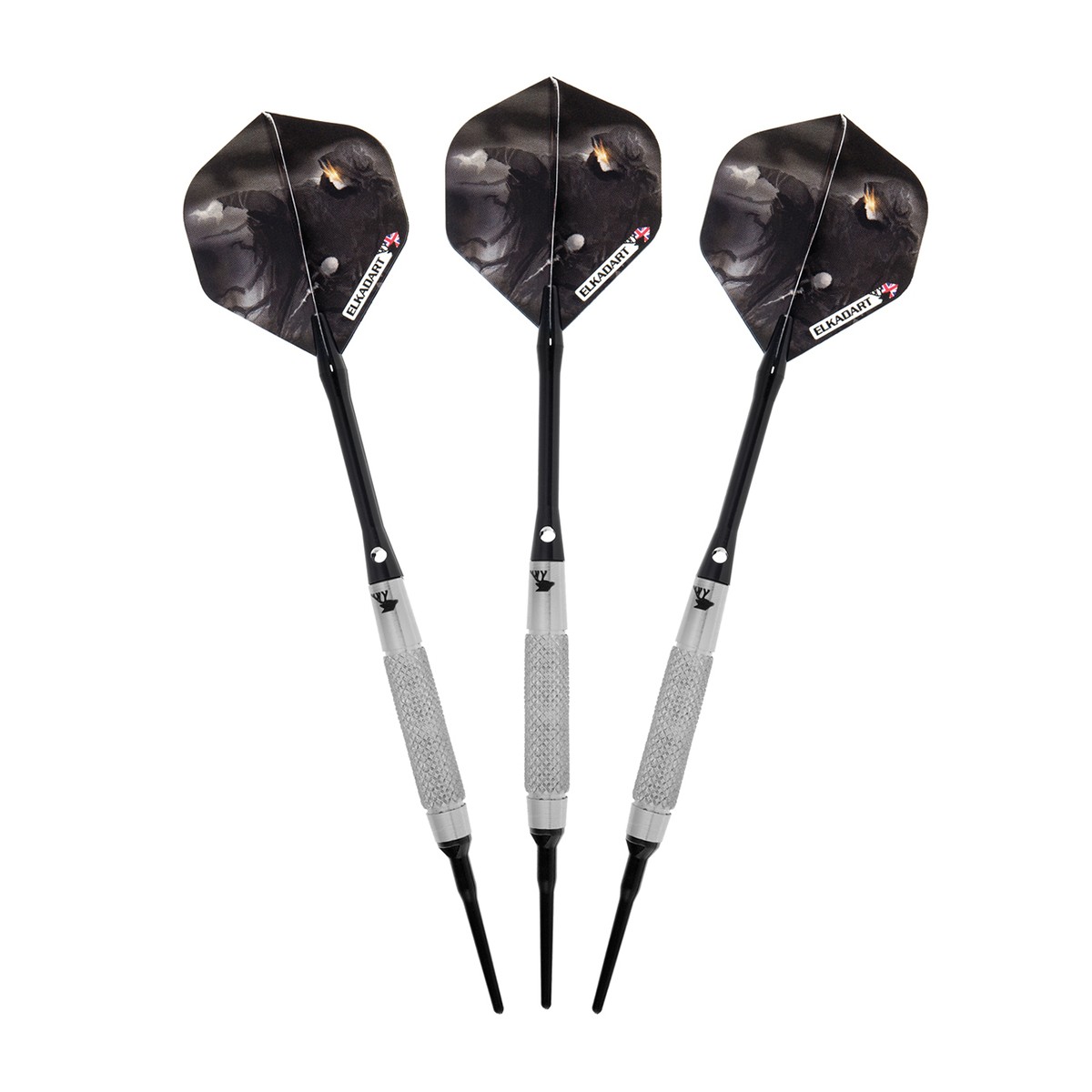 Wizard 80% Tungsten Knurled & Ringed Soft Tip Darts 16 Gm