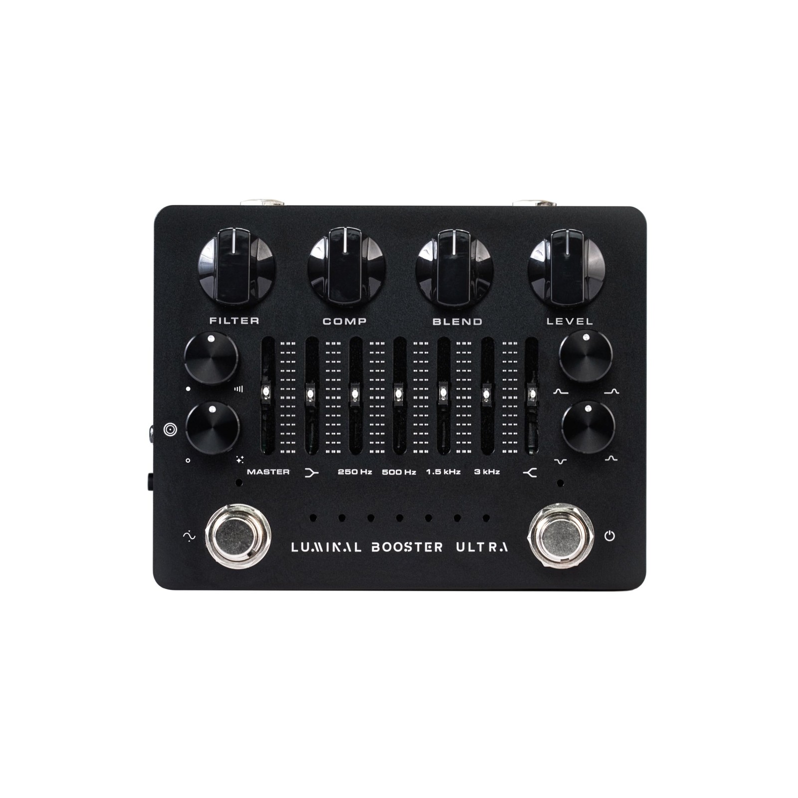 Darkglass Luminal Booster Ultra Bass Preamp Pedal w/ 6-band EQ, Gain Reductio...